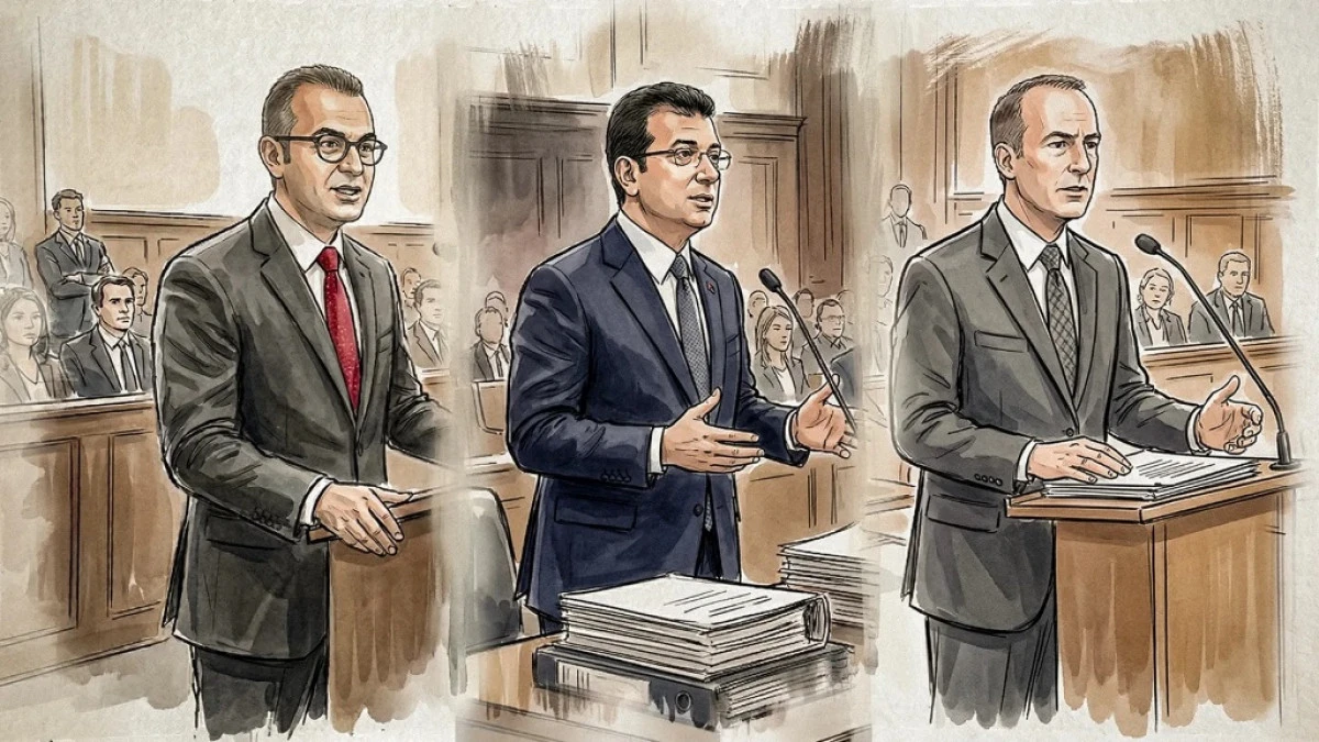 İBB DAVASINDA 18  TUTUKLU TAHLİYE EDİLDİ İŞTE LİSTE