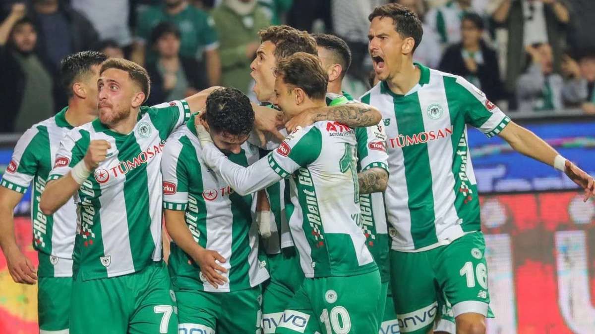 KONYASPOR 9 KİŞİ İLE BEŞİKTAŞ'A SAHAYI DAR ETTİ