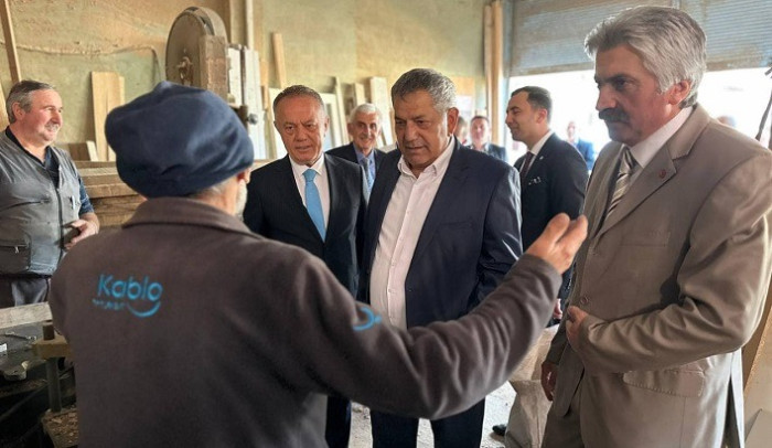 CHP' li Adaylar Derepazar Belediye Başkanı Selim Metin'e ziyaret