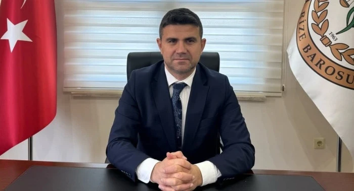 RİZE BARO BAŞKANI PE&Ccedil;E: ASILSIZ İDDİLAR İ&Ccedil;İN HUKUKİ S&Uuml;RE&Ccedil; BAŞLATILACAK