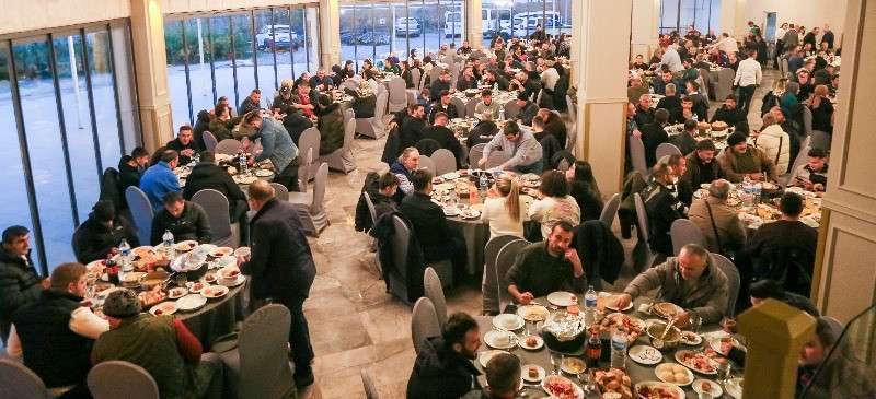 RİZE BELEDİYESİ AİLESİ İFTARDA BULUŞTU