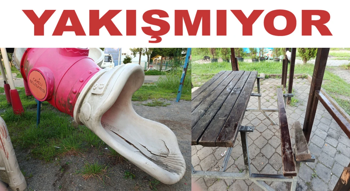 RİZE &Ccedil;AYELİ&rsquo;DE HİZMET VAR  EKSİKLER DE G&Ouml;ZE &Ccedil;ARPIYOR.