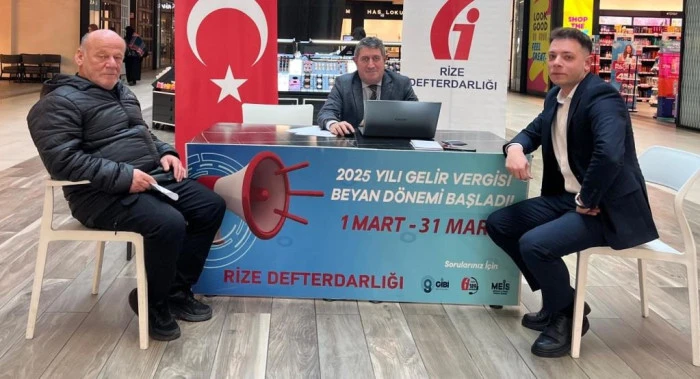 Rize Defterdarlığı’ndan Vatandaşa Yerinde Hizmet