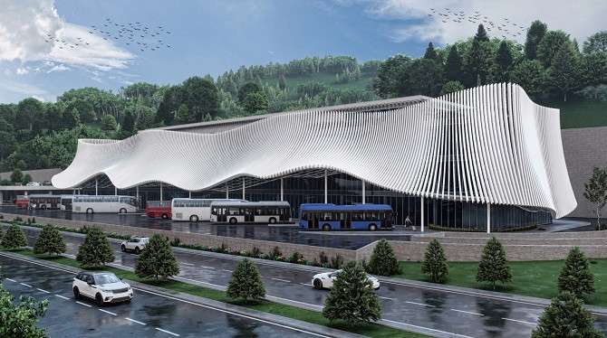 RİZE MODERN TERMİNALİNE KAVUŞUYOR