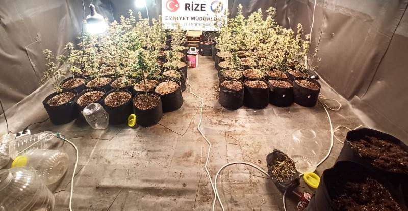 RİZE POLİSİNDEN BAYRAM ÖNCESİ OPERASYON
