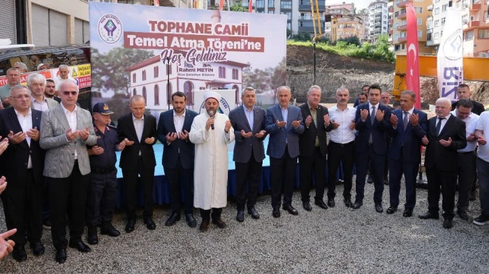 RİZE PROTOKOL&Uuml;  TEMEL ATMA T&Ouml;RENİNDE BULUŞTU