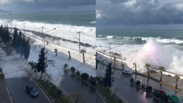 RİZE VE TRABZON'DA FIRTINAYA KAPILAN 3 KİŞİ KAYIP