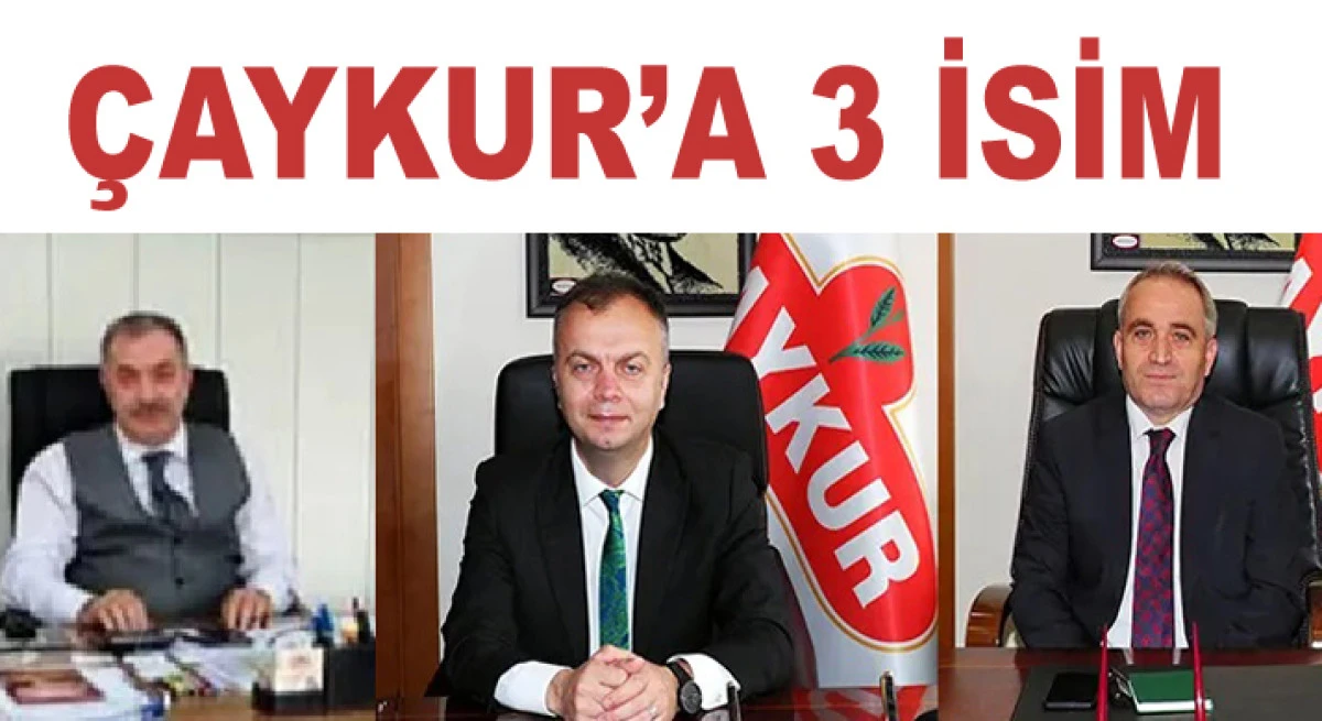 RİZE'DE 3 YENİ ATAMA KARAR RESMİ  GAZETEDE