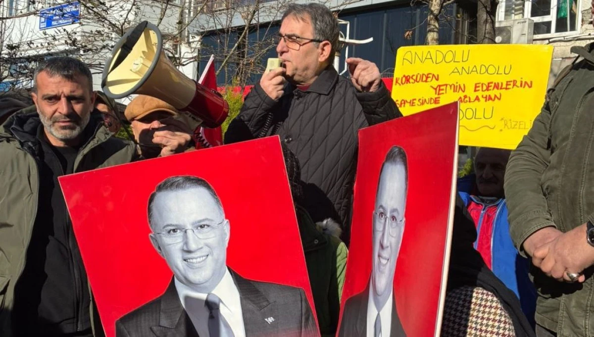 RİZE'DE ANA OCAĞINDAN ÇALIK'A DESTEK