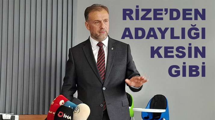 RİZE'DE  BASININ ÖNÜNE ÇIKTI. 