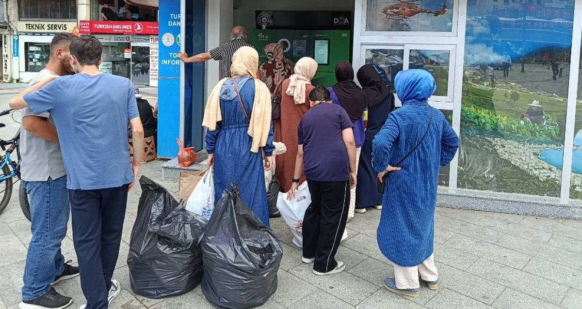 Rize&rsquo;de &ldquo;&Ccedil;&ouml;p Değil, Kazan&ccedil;&rdquo; D&ouml;nemi.