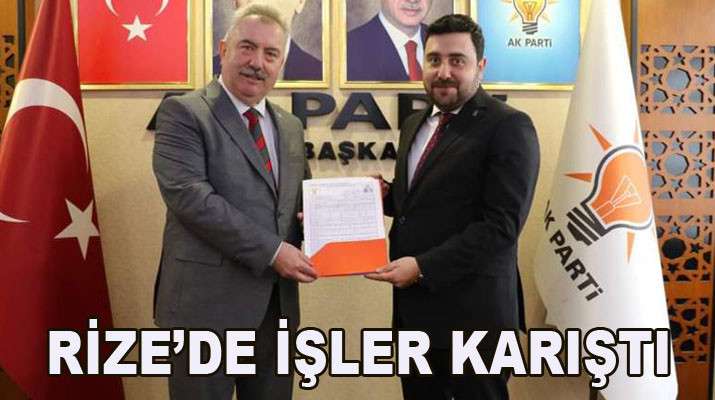 RİZE'DE DENGELERLERİ DEĞİŞTİRECEK İSİM ADAY ADAYI