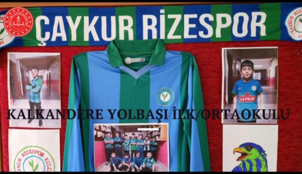 RİZE'DE İL GENELİNDE OKULLARDA RİZESPOR KÖŞESİ