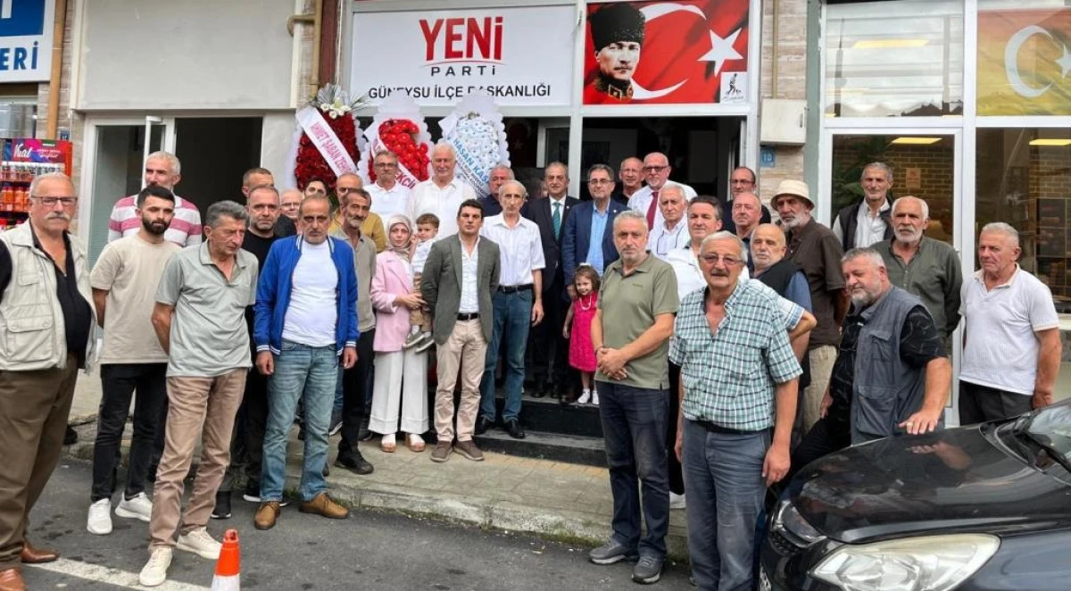RİZE'DE  İL&Ccedil;E BAŞKANLIĞI T&Ouml;RENLE A&Ccedil;ILDI