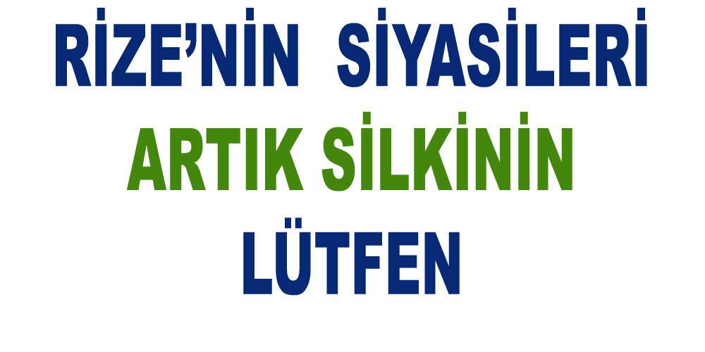 RİZE'DE MEMURLARIN YERİNE  SİZ KONUŞUN   ARTIK