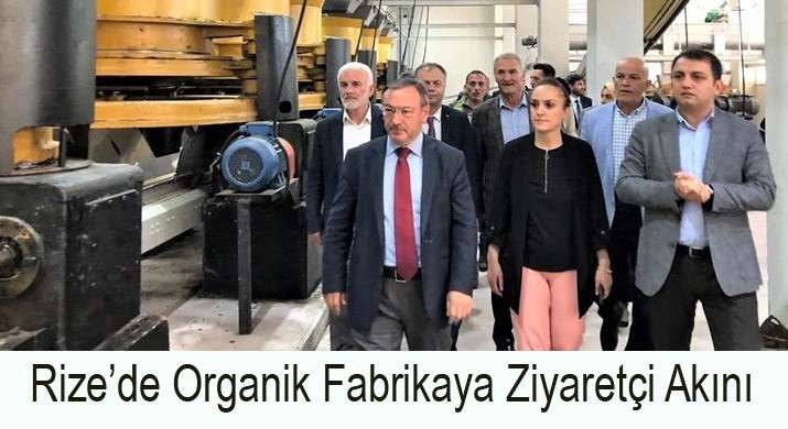 RİZE'DE MERAK UYANDIRAN FABRİKA