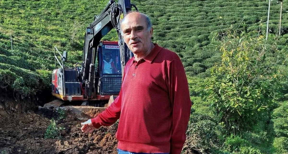 RİZE'DE MUHTARIN İSYANI