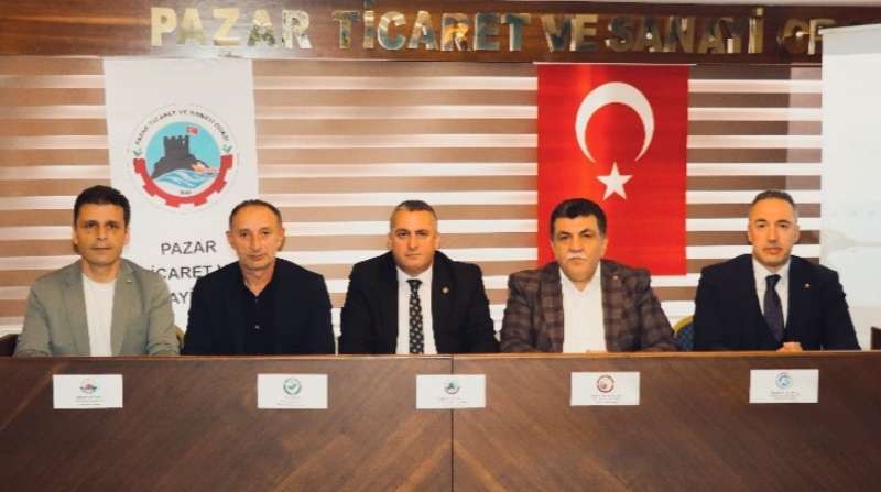 RİZE'DE ODA BAŞKANLARI TOPLANTISI