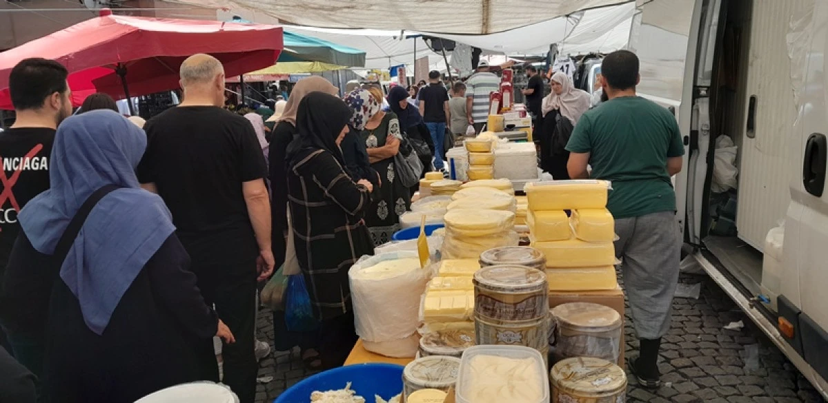 RİZEDE PAZARCI  ESNAFININ YÜZÜ GÜLÜYOR.