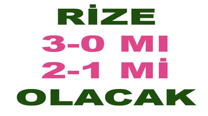 RİZE'DE SEÇİM HEYECANI