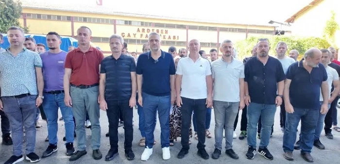 RİZE'DE SESSİZ EYLEM