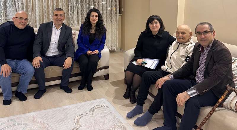 RİZE'DE YAŞLILAR UNUTULMADI