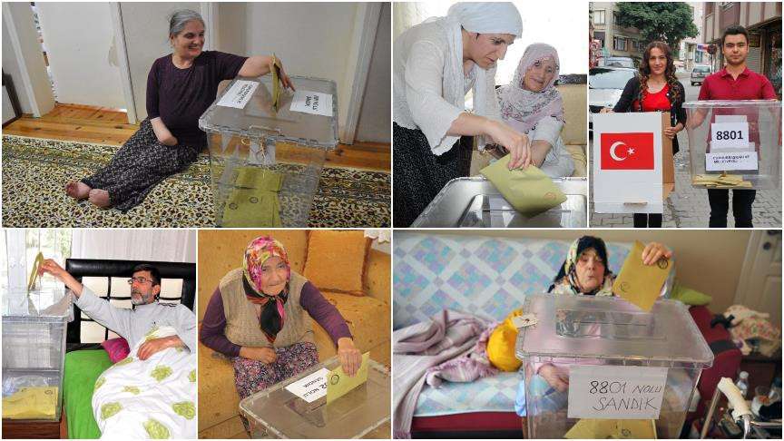 RİZE'DE YATALAK HASTALAR NASIL OY KULLANACAK