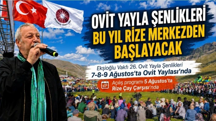 RİZE'DE YER YERİNDEN OYNAYACAK