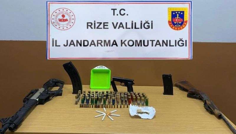 RİZE'DEKİ OPERASYONDA YOK YOK