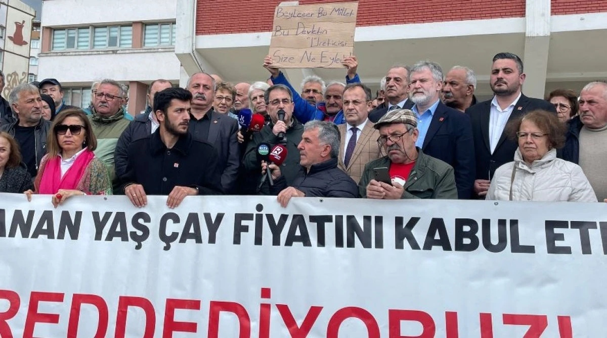 RİZE'DEN SESLENDİLER. ÇAY FİYATINI EN AZ 36 TL YAPIN