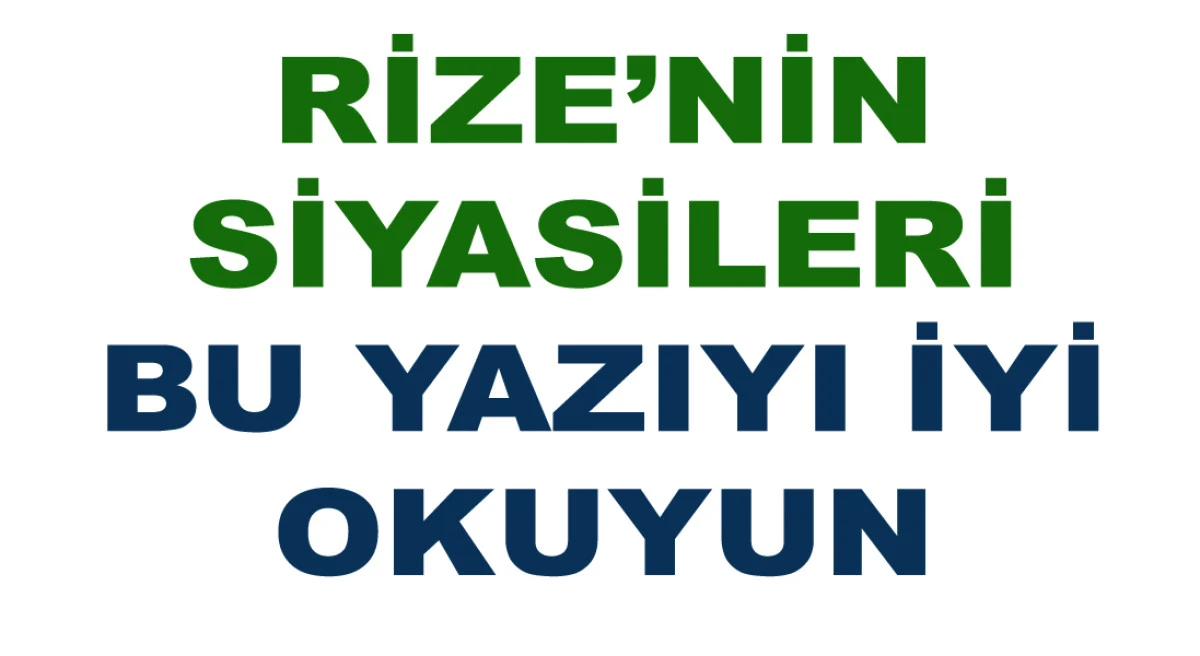 RİZELİ OLARAK BAKAN  URALOĞLU&rsquo;NA KIZMAK