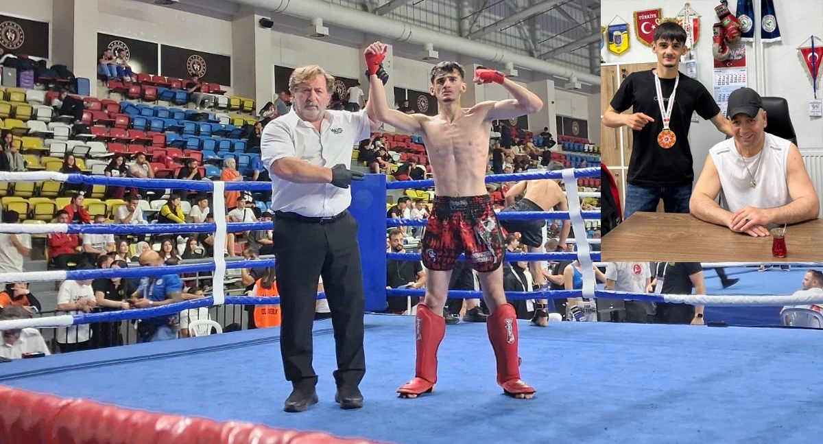 RİZELİ SPORCU AVRUPA ŞAMPİYONUNU YENEREK TÜRKİYE ŞAMPİYONU OLDU