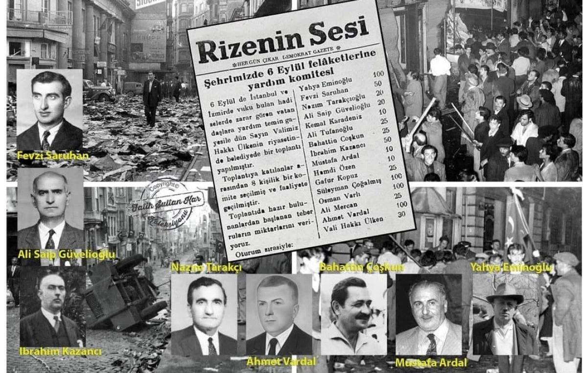 RİZELİLERİN &Ouml;RNEK YARDIMLAŞMASI
