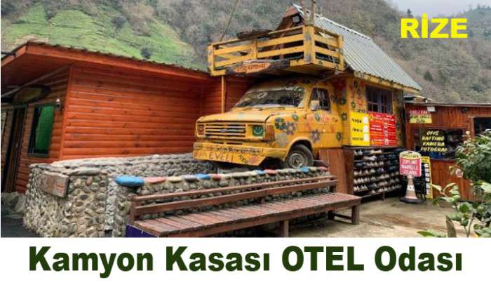 RİZE'DE SIRADIŞI BİR OTEL ODASI