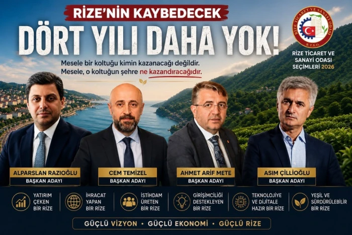 RİZE&rsquo;NİN KAYBEDECEK D&Ouml;RT YILI DAHA YOK!