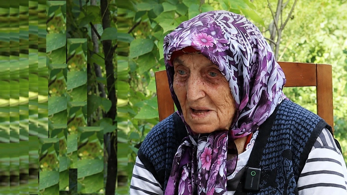 RİZE'NİN Y&Uuml;ZZILLIK NİNESİ  108 YAŞINDA HAYATINI KAYBETTİ