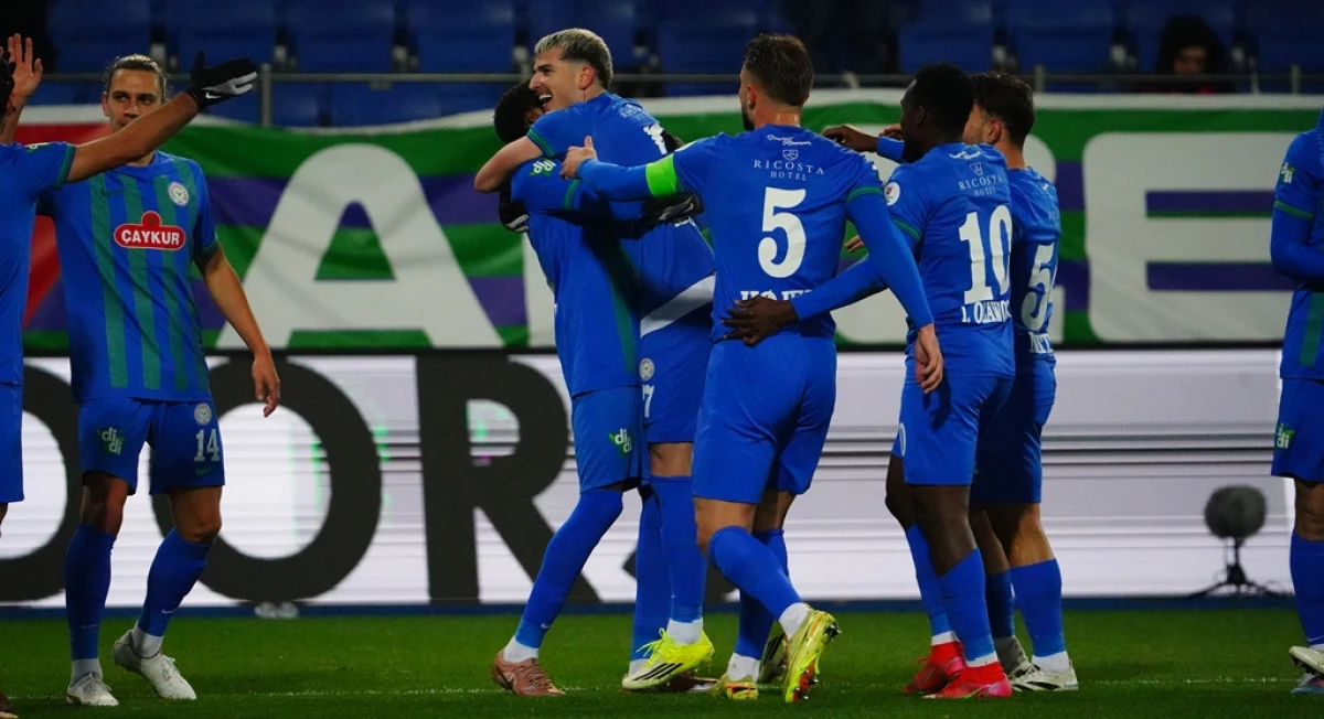 RİZESPOR 6 HAFTA SONRA KAZANDI