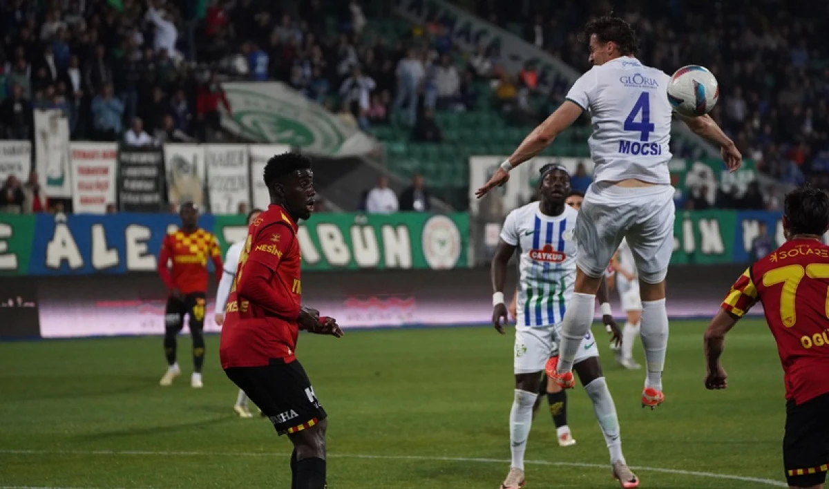 RİZESPOR  GÖZTEPE'YE GOL OLDU YAĞDI