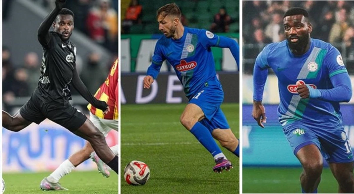RİZESPOR SEZON &Ouml;NCESİ 3 FUTBOLCU İLE  DAHA YOLLARINI AYIRDI