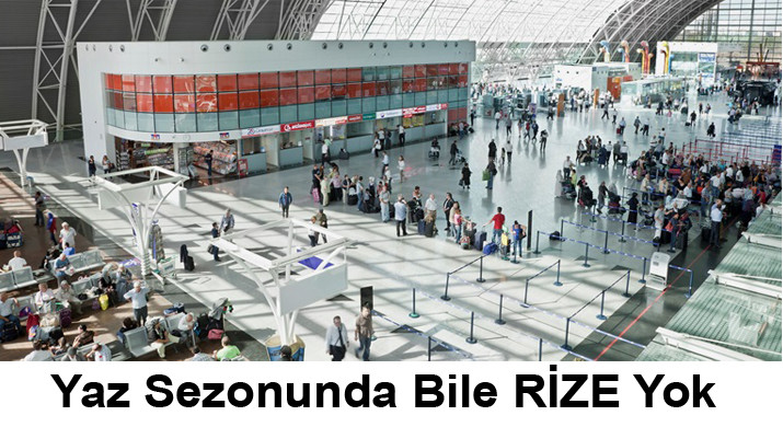 RİZE'YE UÇUŞ GENE YOK. Adnan Menderes Havalimanı’ndan iki yeni rota
