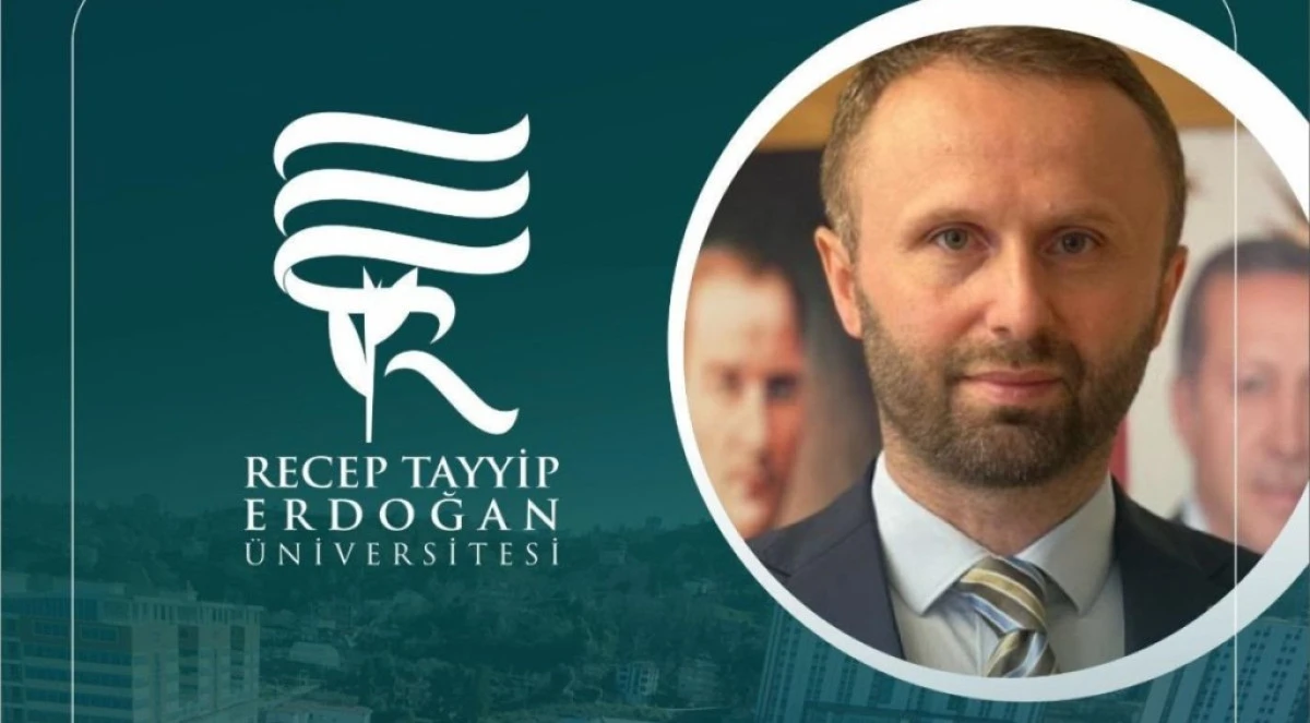 RİZE'YE YENİDEN REKT&Ouml;R OLARAK ATANDI