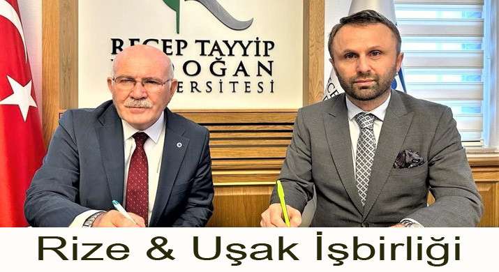 RTEÜ İLE UŞAK ÜNİVERSİTESİ ARASINDA PROTOKOL İMZALANDI