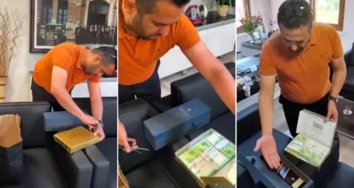 TATLI KUTUSUNDA RÜŞVET  AVRO .  İTİRAZ EDENE CEZA