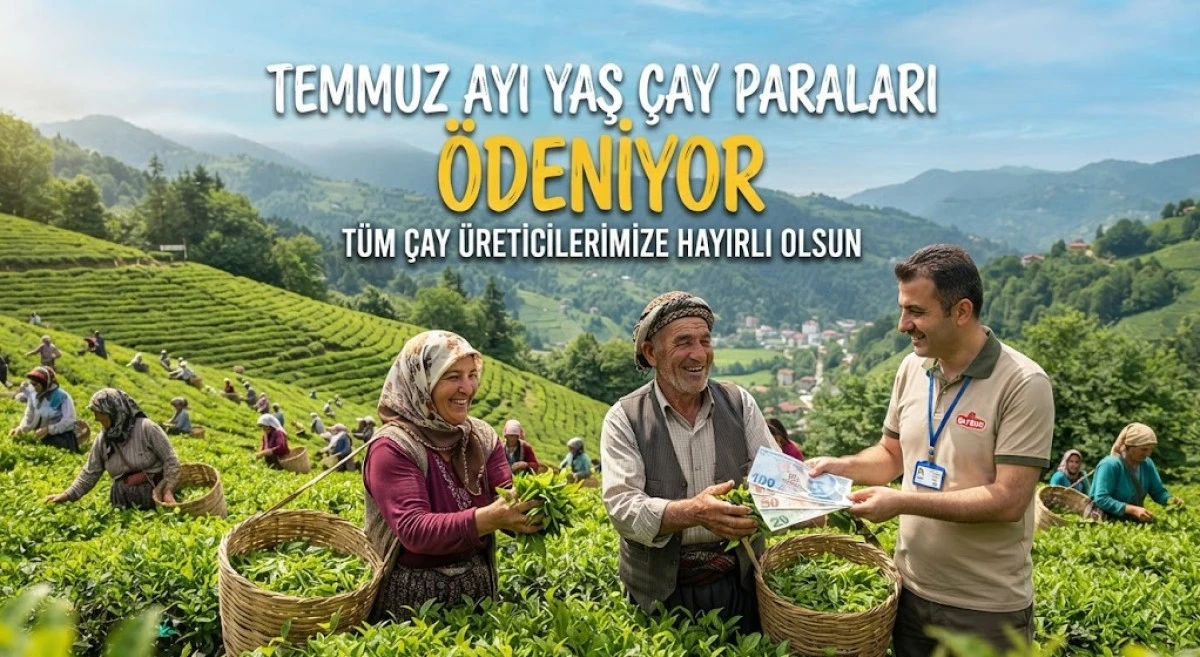 TEMMUZ AYI YAŞ &Ccedil;AY PARALARI &Ouml;DENŞYOR