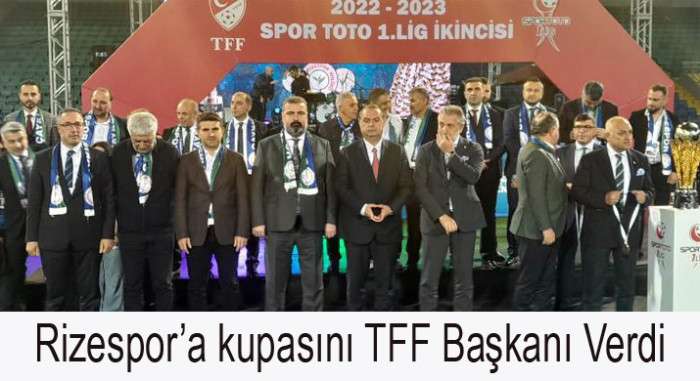 TFF BAŞKANI  RİZE'DE