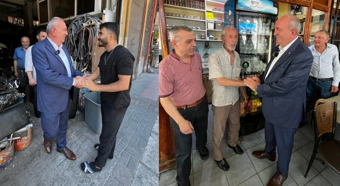 UZUN'DAN KARABAĞLAR'IN ZORLU  SOKAKLARINDA CUMA ZİYARETİ