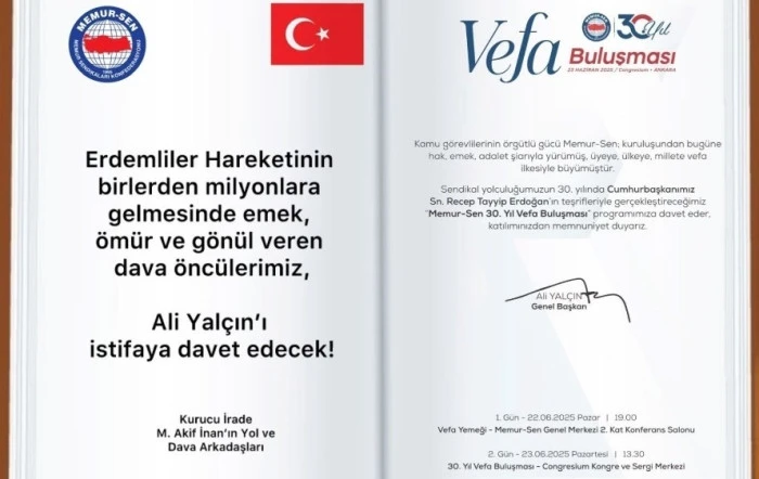 "Vefayı Unutanlar, Veda’ya Hazır Olsun!"