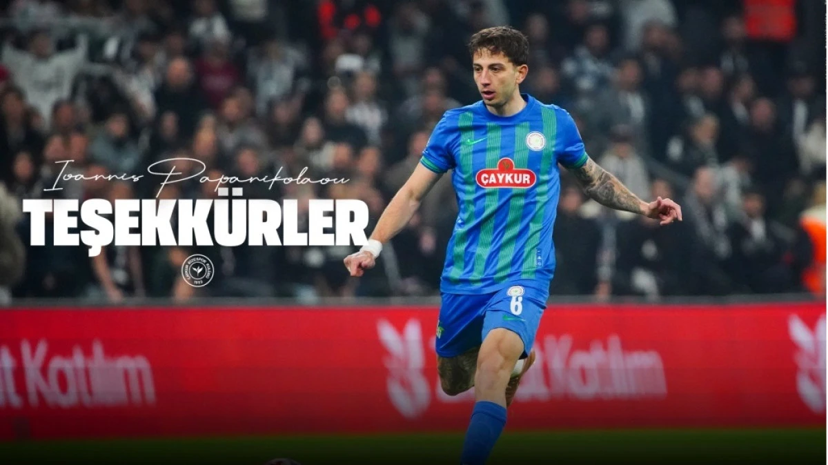 YILDIZ  FUTBOLCU RİZESPOR'A VEDA ETTİ